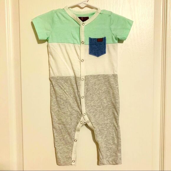7 For All Mankind 3-6M Playsuit‎ - Picture 1 of 4